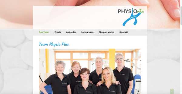 Internetauftritt Physio Deizisau